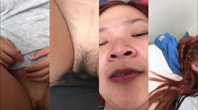 The expression of the wife and colleague in the public toilet