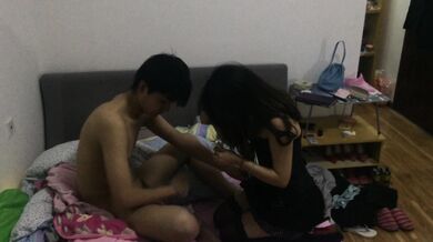 Malaysian girl gets cum on face