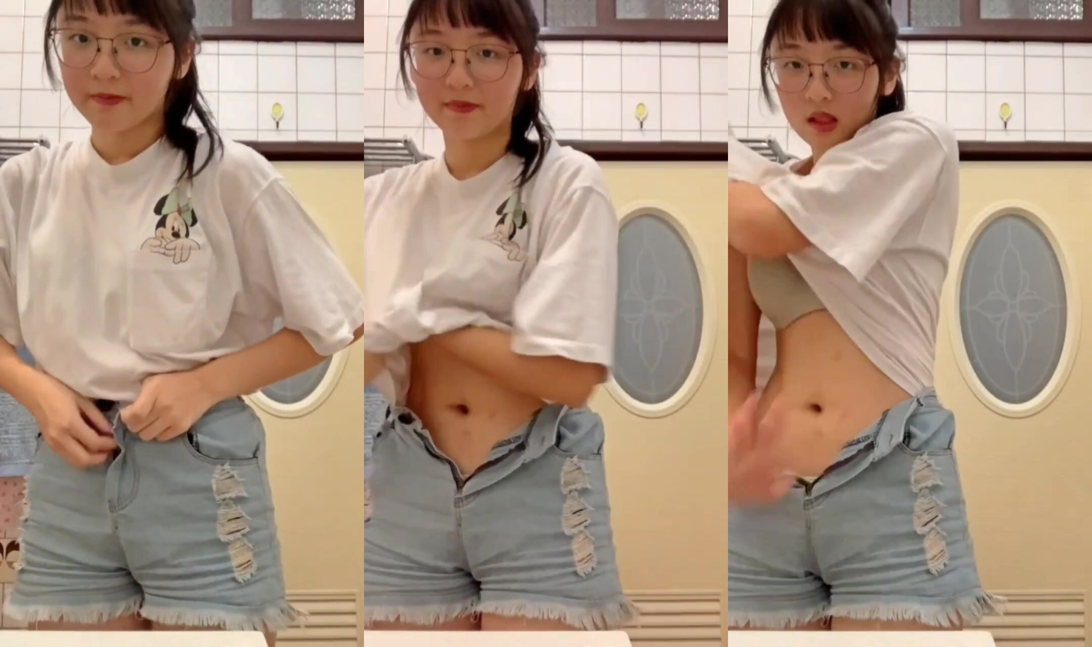高中妹脫衣自拍05