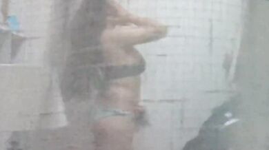 Secretly filming Malaysian girls topless