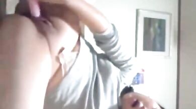 Fat girl masturbating