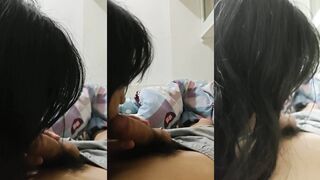 妹妹舔男友肉棒