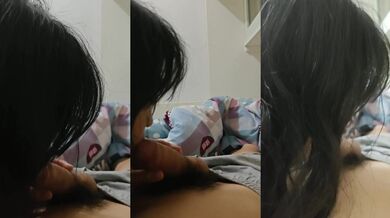 妹妹舔男友肉棒