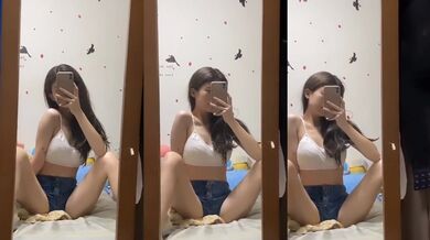 傲嬌妹妹秀身材