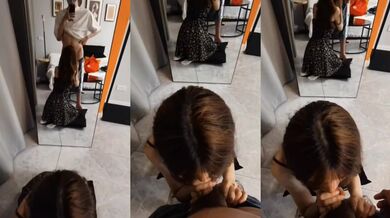 国内の女の子のフェラチオ初見