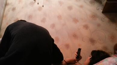 The best busty D-cup beauty college student and her boyfriend's private sex photos uploaded while kissing and fucking hard