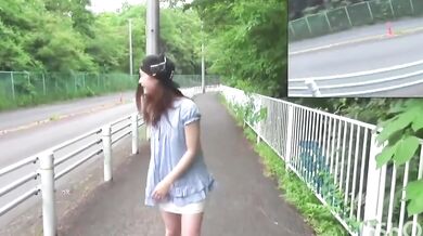 美人JDたちの野外露出