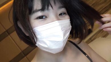 Japanese schoolgirl secretly earns extra money in the hotel