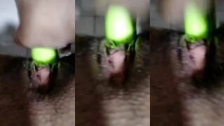 護手霜自慰噴水