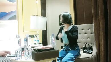 酒店外圍短髮甜美美女1208