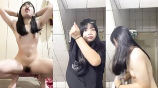學生妹自拍開高衩