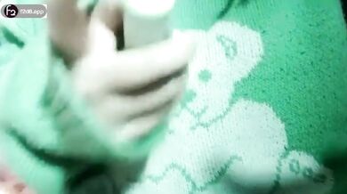 Mustard sauce on young pussy