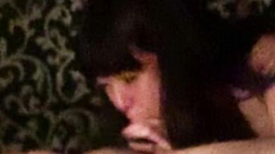 日本の女子大生のフェラチオ