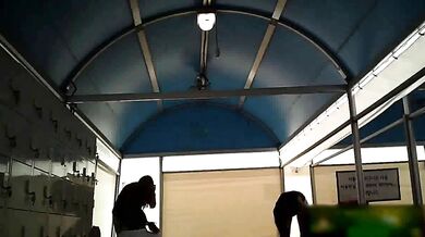 Korean swimming pool changing room