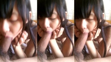 可愛台灣妹子口交