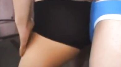 Sister's Underwear Friction Leads to Orgasm