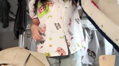 高中妹脫衣自拍45