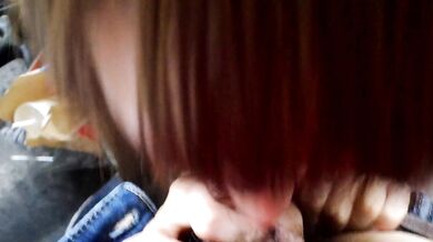 Office Beauty Surprises with Meat Stick Snack