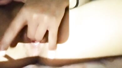 Young Girl Caught Licking Her Fingers While Masturbating