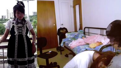 反差小女友 羅曉君(Crystal Lo) 居家啪啪遭流出2 - 主動跪地口交