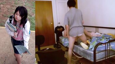 反差小女友 羅曉君(Crystal Lo) 居家啪啪遭流出4 - 推上床脫衣玩弄