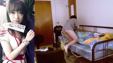 反差小女友 羅曉君(Crystal Lo) 居家啪啪遭流出5 - 按到床上傳教士體位猛操