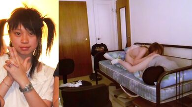 反差小女友 羅曉君(Crystal Lo) 居家啪啪遭流出7 - 給男友舔肛表情享受