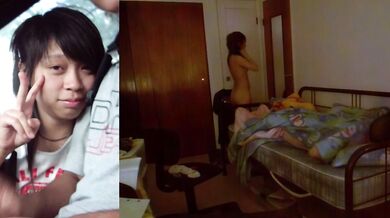 反差小女友 羅曉君(Crystal Lo) 居家啪啪遭流出10 - 穿衣後深聞男友內褲回味