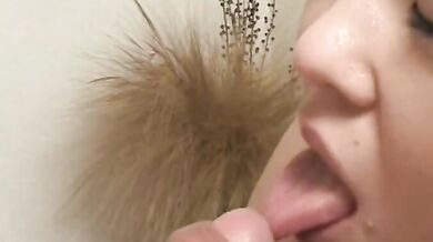 特寫鏡頭：美女舔陰和做愛