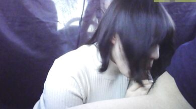 Female Sales Rep's Car Blowjob