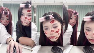 高雄有一所高中抖音自拍妹