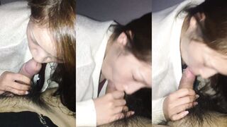 癡女のフェラを撮影