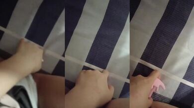 女高宿舍拉窗簾自慰1