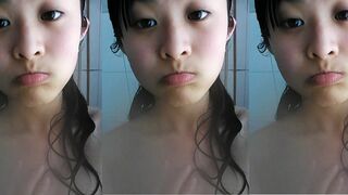 超可愛巨乳學生妹自慰