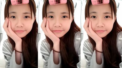 Nữ sinh cấp 3 siêu đáng yêu vui vẻ tự sướng, lông mu rậm rạp