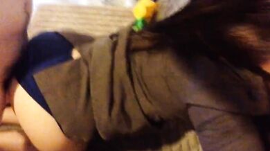 害羞的女同事喝醉了好想要