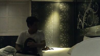 韓國情侶磨鐵口愛