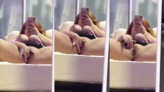 巨乳妹妹對鏡自慰