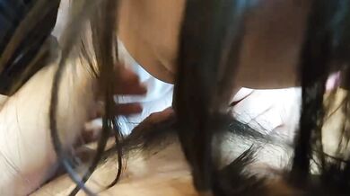 調教巨乳毛逼肉肉妹2-口交