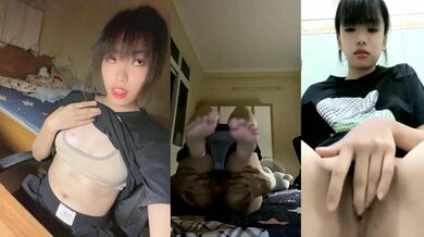 Vietnamese Bunny-Toothed Beauty's Seductive Self-Pleasure