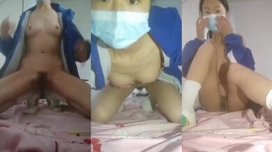 Flat-Chested High School Girl in Uniform Selfie 2