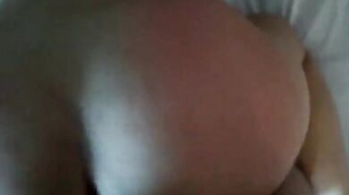 韓国人女性の白くて柔らかい大きなお尻 やりながらお尻を叩いてパンパン音