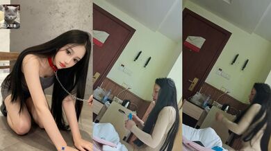 騷逼渣女曹佳晴不戴套做愛後露大奶大乳暈