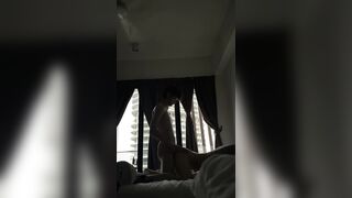 弟に後ろから打ち込まれる最後の瞬間