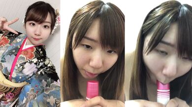 Cherry Blossom Girl Practices Oral Skills