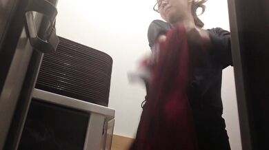 KCバイト ムチムチメガネギャル