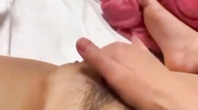 College Girl's Wet Solo Session