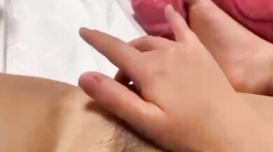 College Girl's Wet Solo Session