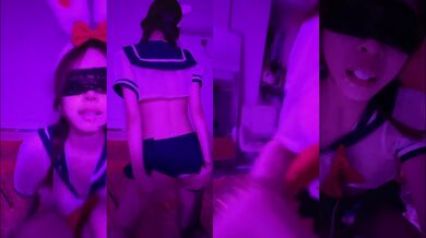 黑絲水手服兔女郎性感誘惑