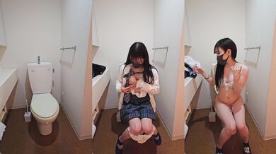 ロリ顔はやっぱりロリマン。極みスジスジマンと可愛い聲で喘ぐトイレオナ